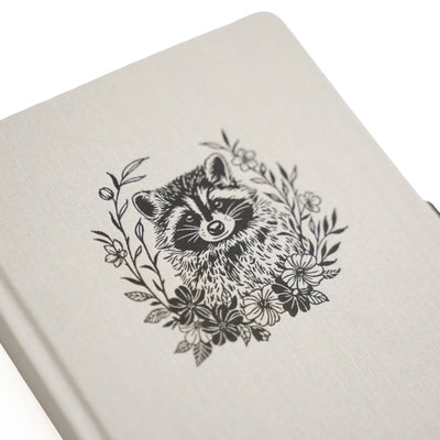 Libreta Archer &amp; Olive Radiant Raccoon, A5 - Cuadrícula de puntos
