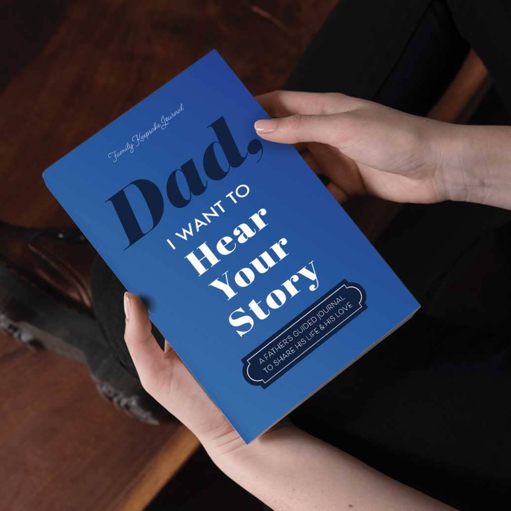 Dad, I Want to Hear Your Story Softcover Journal