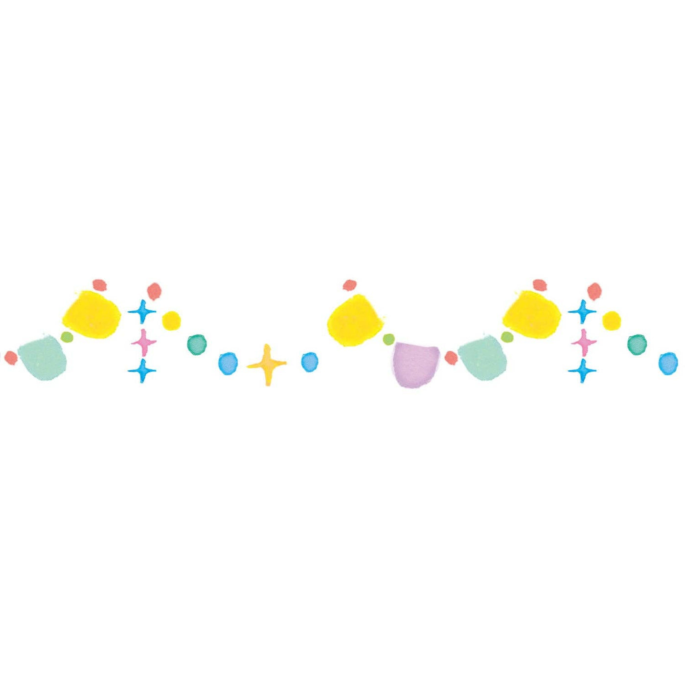 Plus Deco Rush Tape, Wide - Party