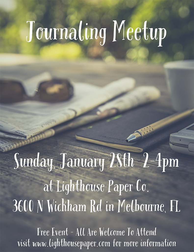 1/28/2024 - Journal Meetup at Lighthouse Paper Co.