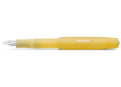 Pluma estilográfica Kaweco Frosted Sport, plátano