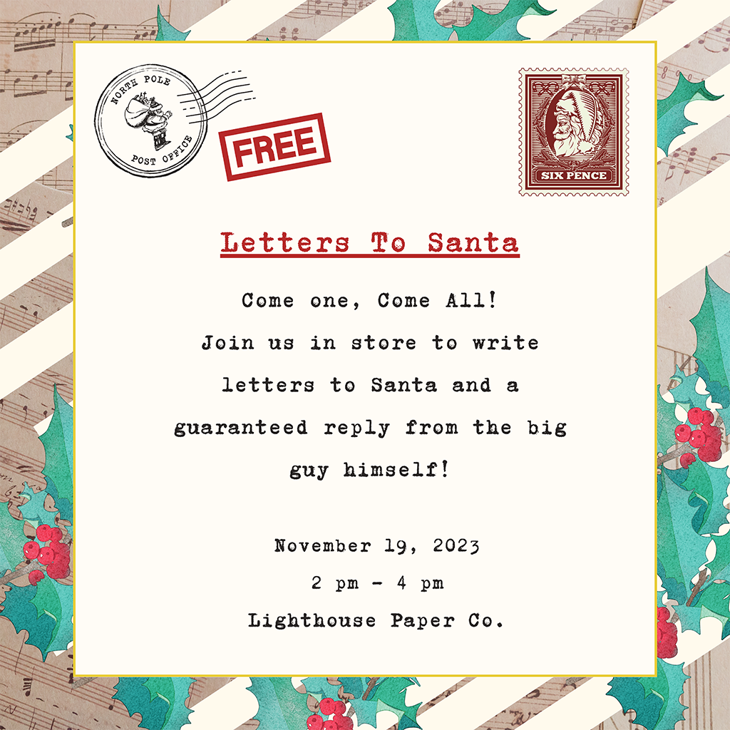 11/19/2023 - Letters to Santa Workshop w/ Skylar Hand