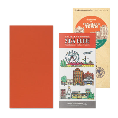 Traveler's Notebook 2024 Monthly Diary Refill, Regular Size