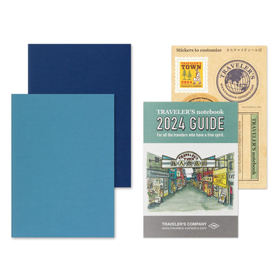 Traveler's Notebook 2024 Weekly Diary Refill, Passport Size