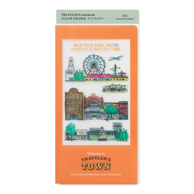 Traveler's Notebook 2024 Clear Folder, Regular Size