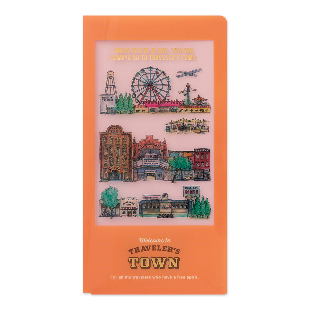 Traveler's Notebook 2024 Clear Folder, Regular Size