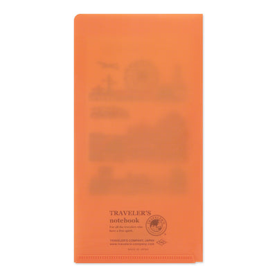 Traveler's Notebook 2024 Clear Folder, Regular Size