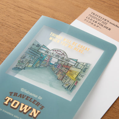 Traveler's Notebook 2024 Clear Folder, Passport Size