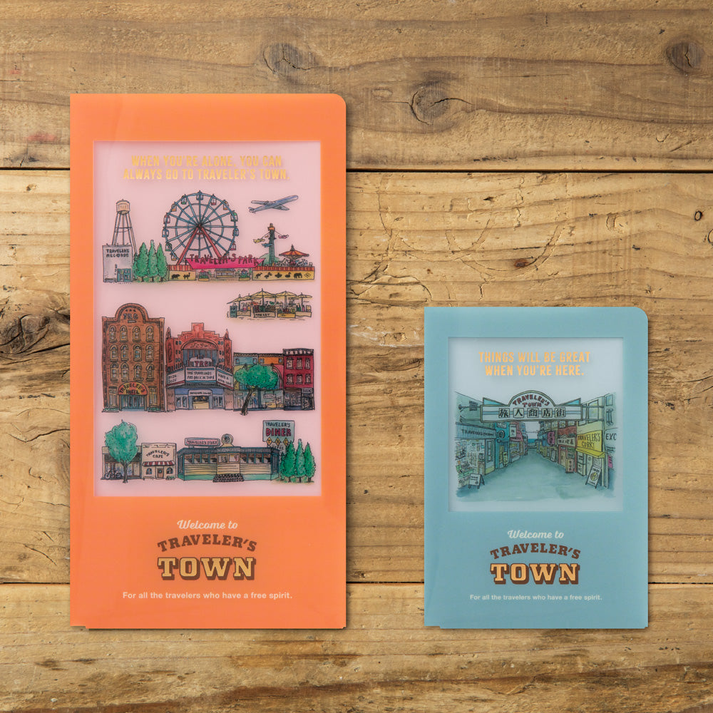 Traveler's Notebook 2024 Clear Folder, Passport Size