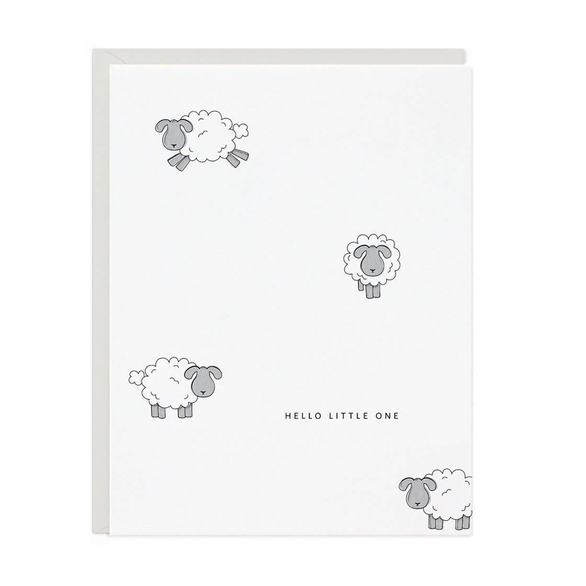 Hello Little One Greeting Card