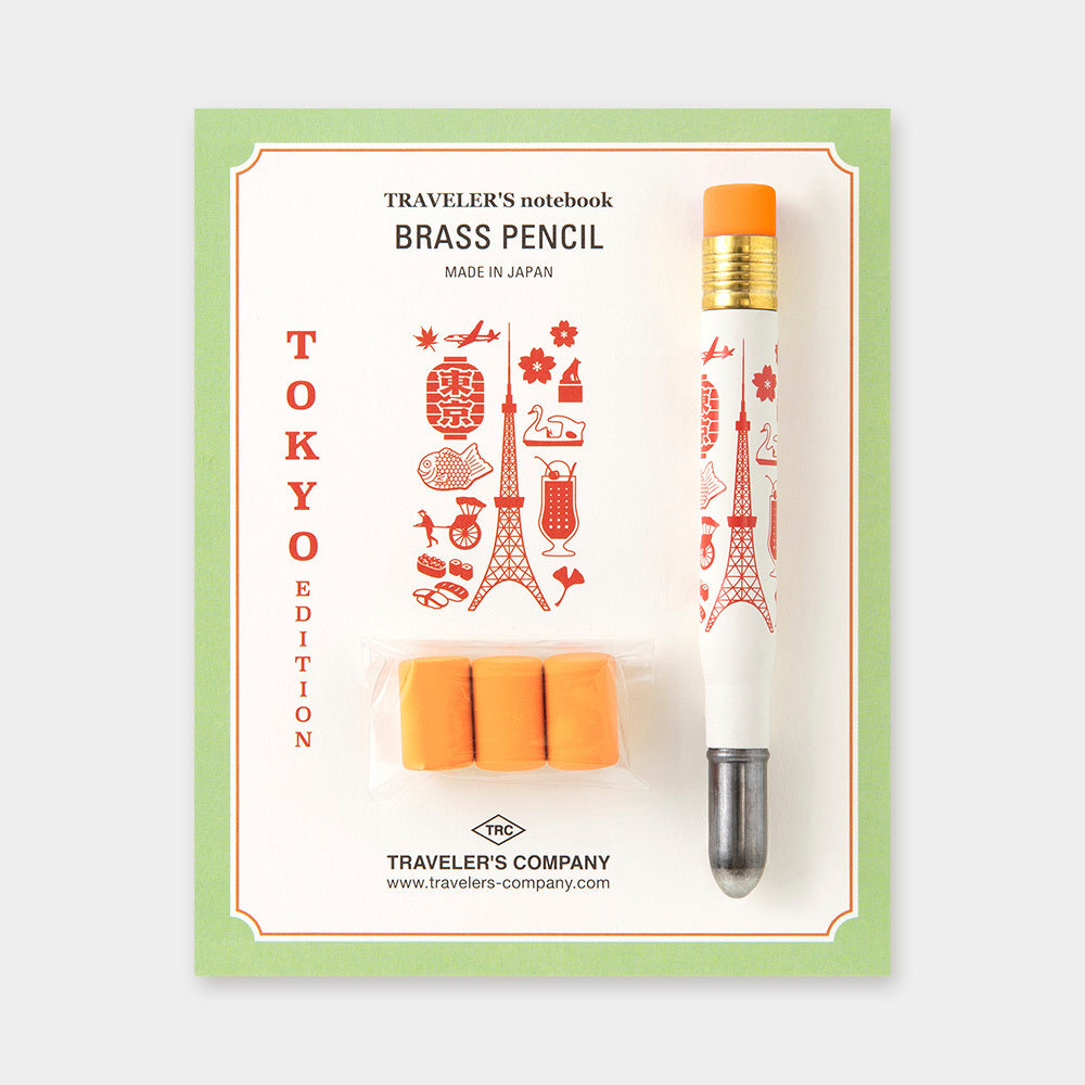 Traveler's Notebook Brass Pencil, Tokyo Edition