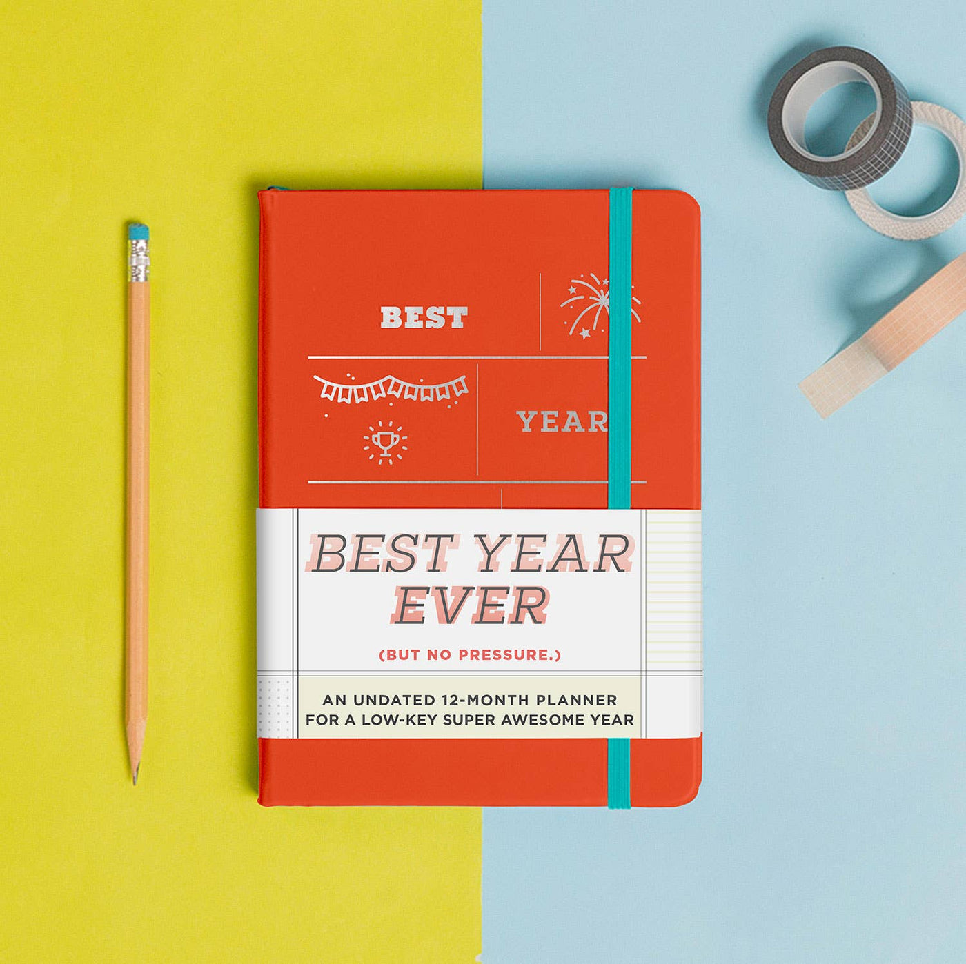 Knock Knock - Best Year Ever Large Hardcover Planner