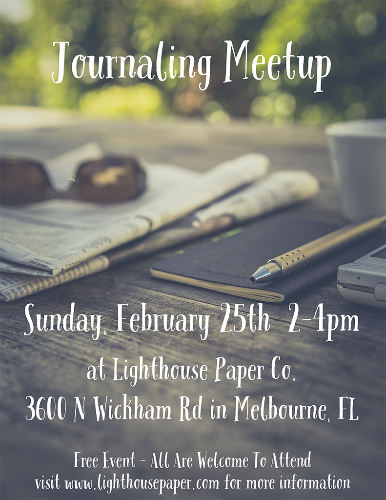 2/25/2024 - Journal Meetup at Lighthouse Paper Co.