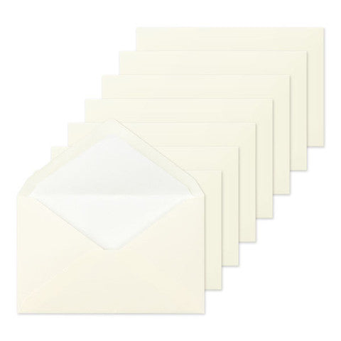 Midori MD Envelopes, Cream