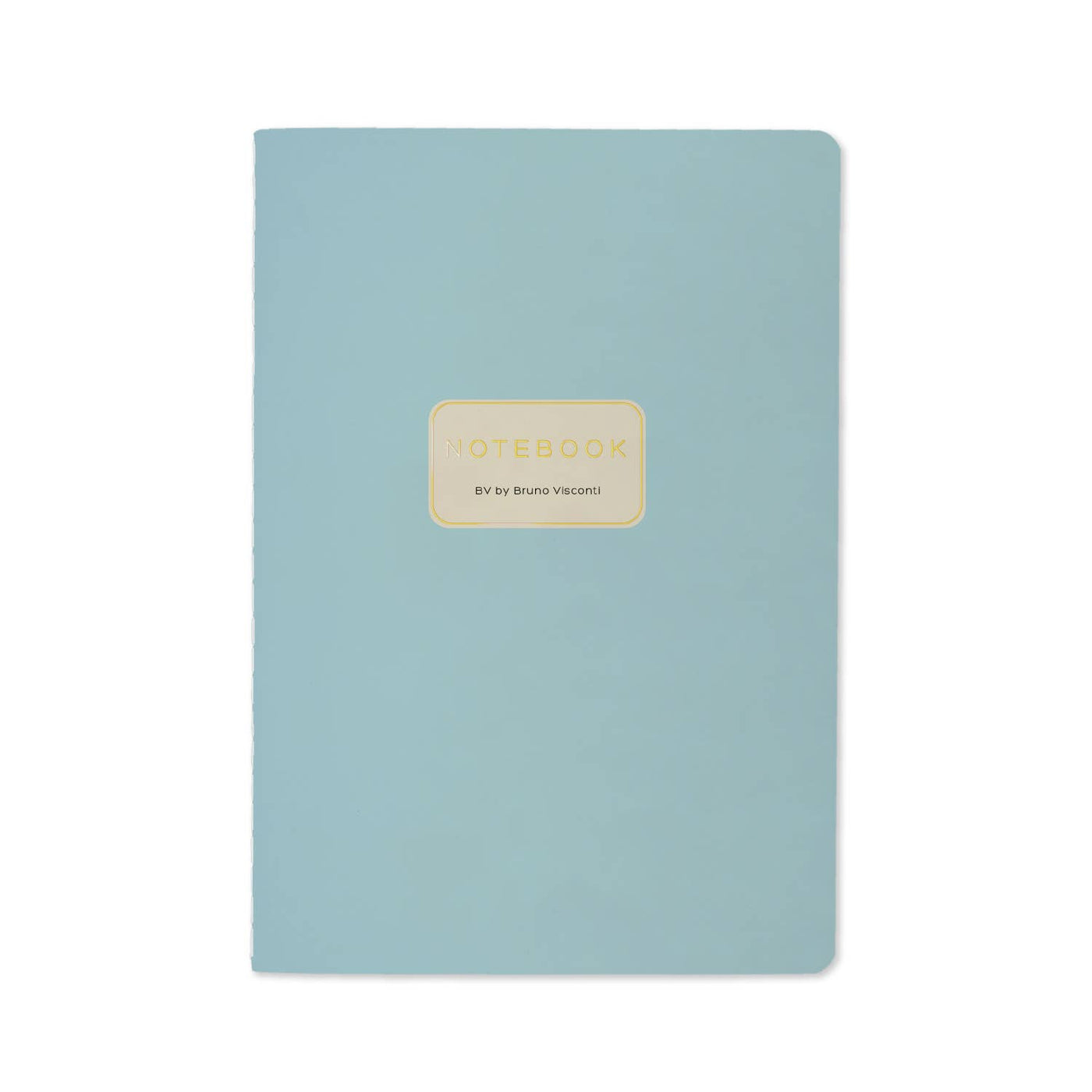 80 Page Lined Notebook, A5 - Solid Teal 