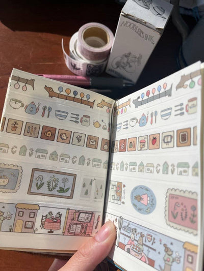 Dana Ate Oatmeal! Sunday With You Washi Tape