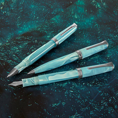 Levenger True Writer Classic Blue Larimar Fountain Pen