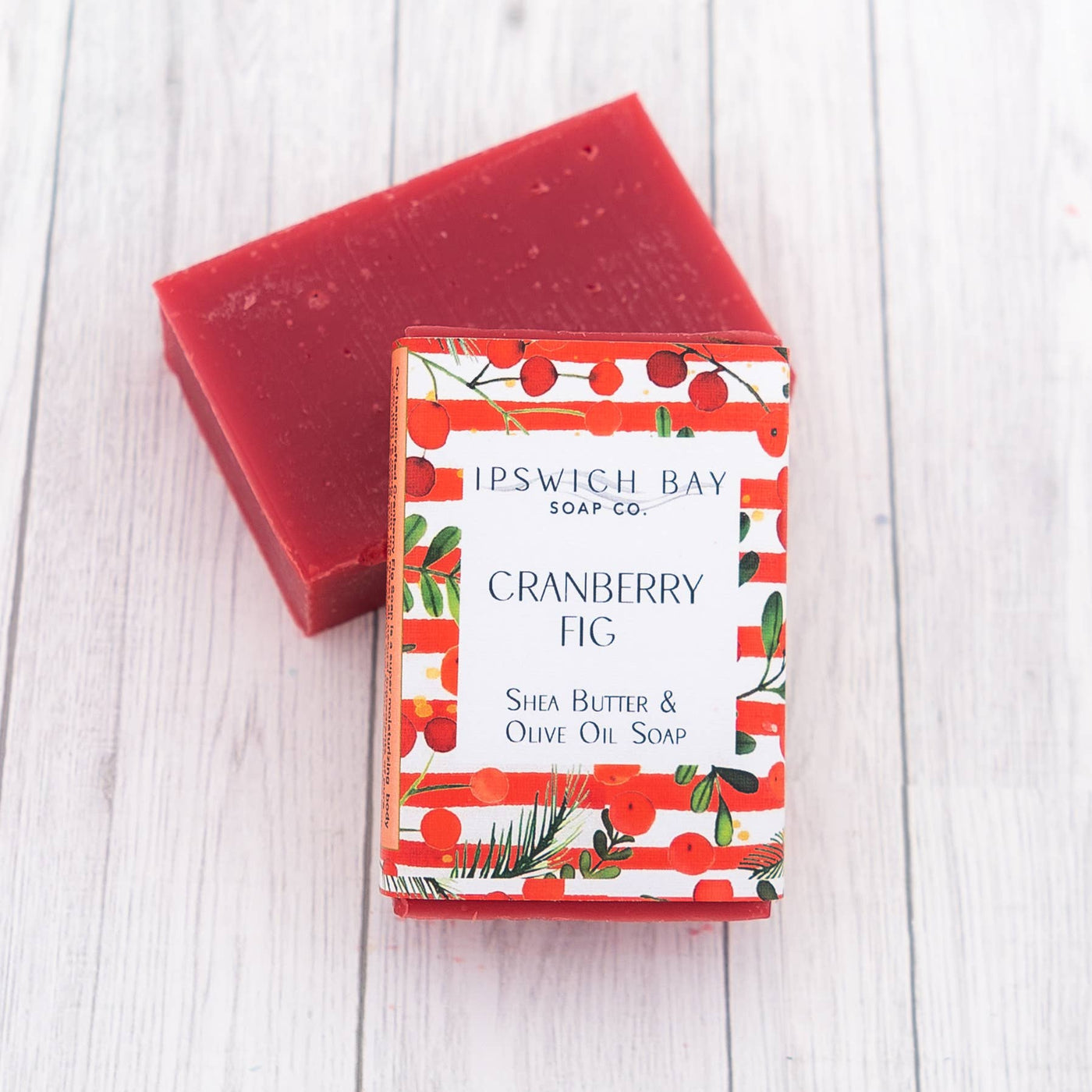 Ipswich Bay Cranberry Fig Soap Bar, 4 oz