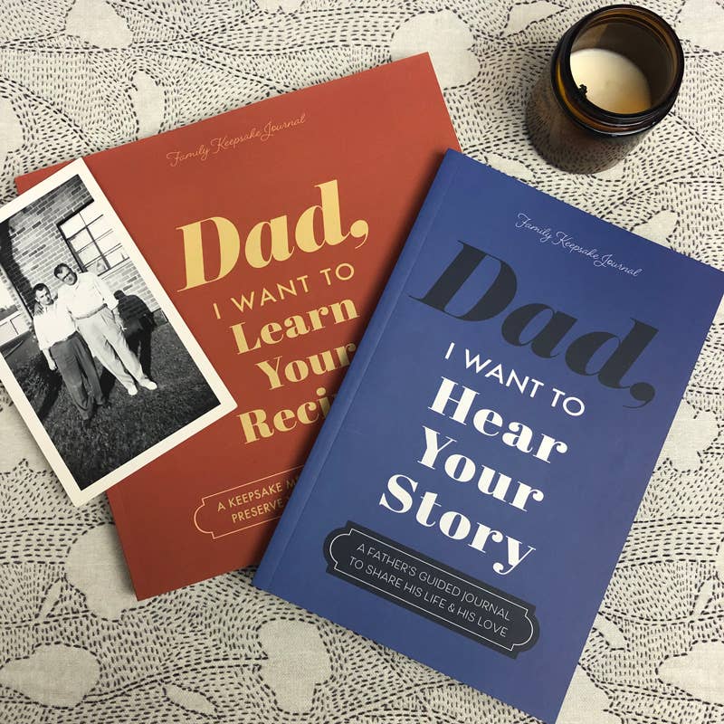 Dad, I Want to Hear Your Story Softcover Journal