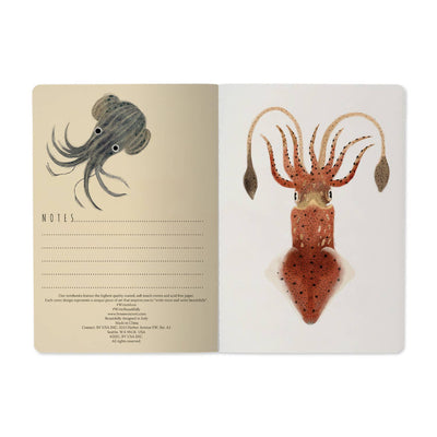 Cuaderno rayado de 40 páginas, tamaño A5, Deep Sea