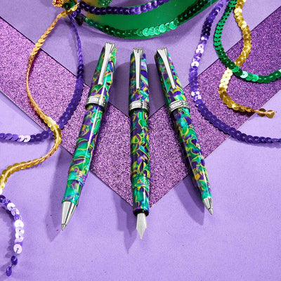 Levenger True Writer Classic Mardi Gras Fountain Pen