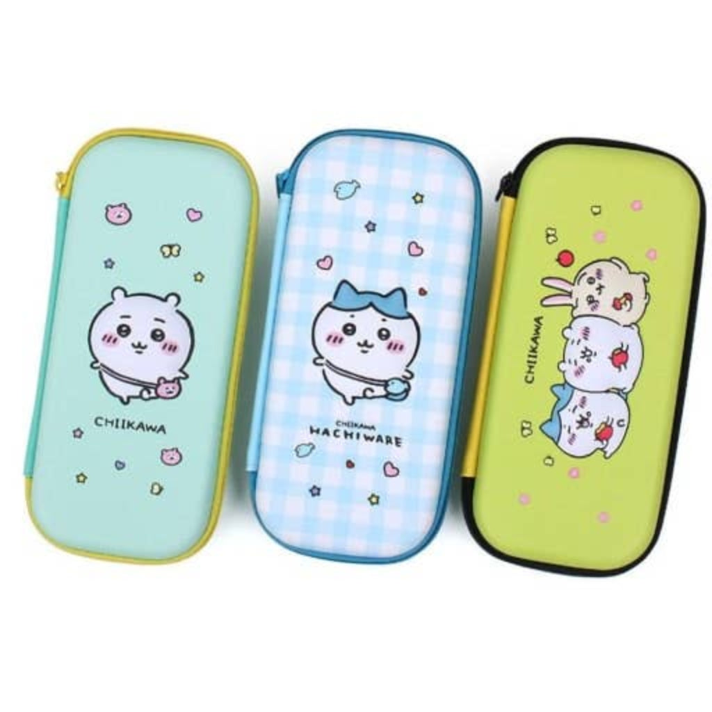 Chiikawa and Friends EVA Embossed Pencil Case Green