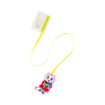 Hobonichi Techo 2026 Embroidered Bookmark - Yumi Kitagishi: White Cat