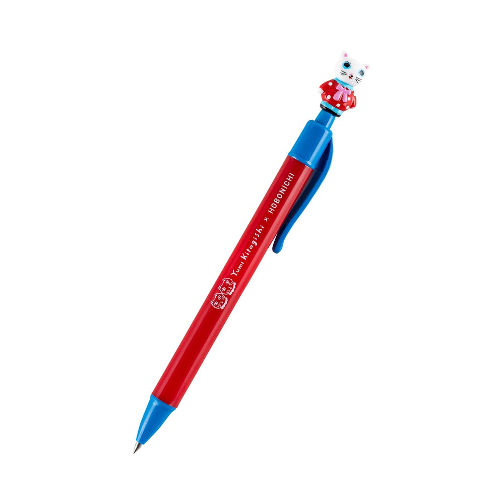 Hobonichi Techo 2026 Ballpoint Pen - Yumi Kitagishi: White Cat