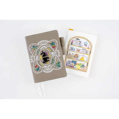 Hobonichi Techo 2026 Pencil Board, A6 - Iyo Okumi: Happy Tea Teapot Shelf