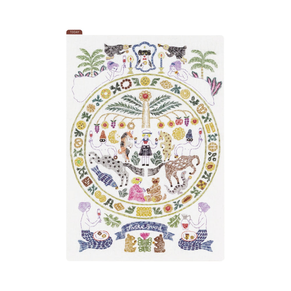 Hobonichi Techo 2026 Pencil Board, A5 - Iyo Okumi: Happy Tea Taste Good