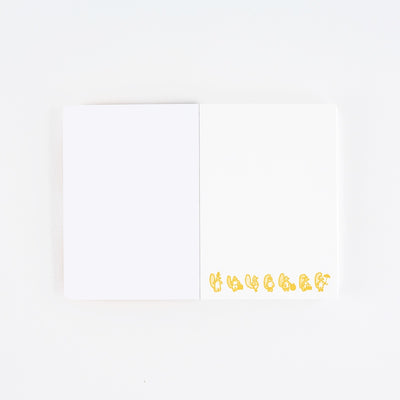 Hobonichi Paper(s) Notebook, A6 - 100%ORANGE: Squirrel Appears