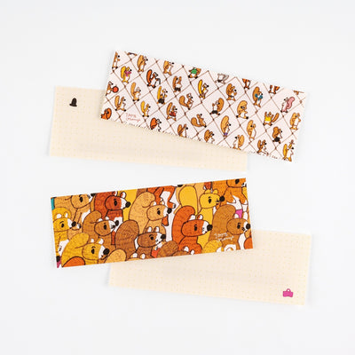 Hobonichi Techo 2026 Letter Set - 100% ORANGE: Squirrel’s Moving Day