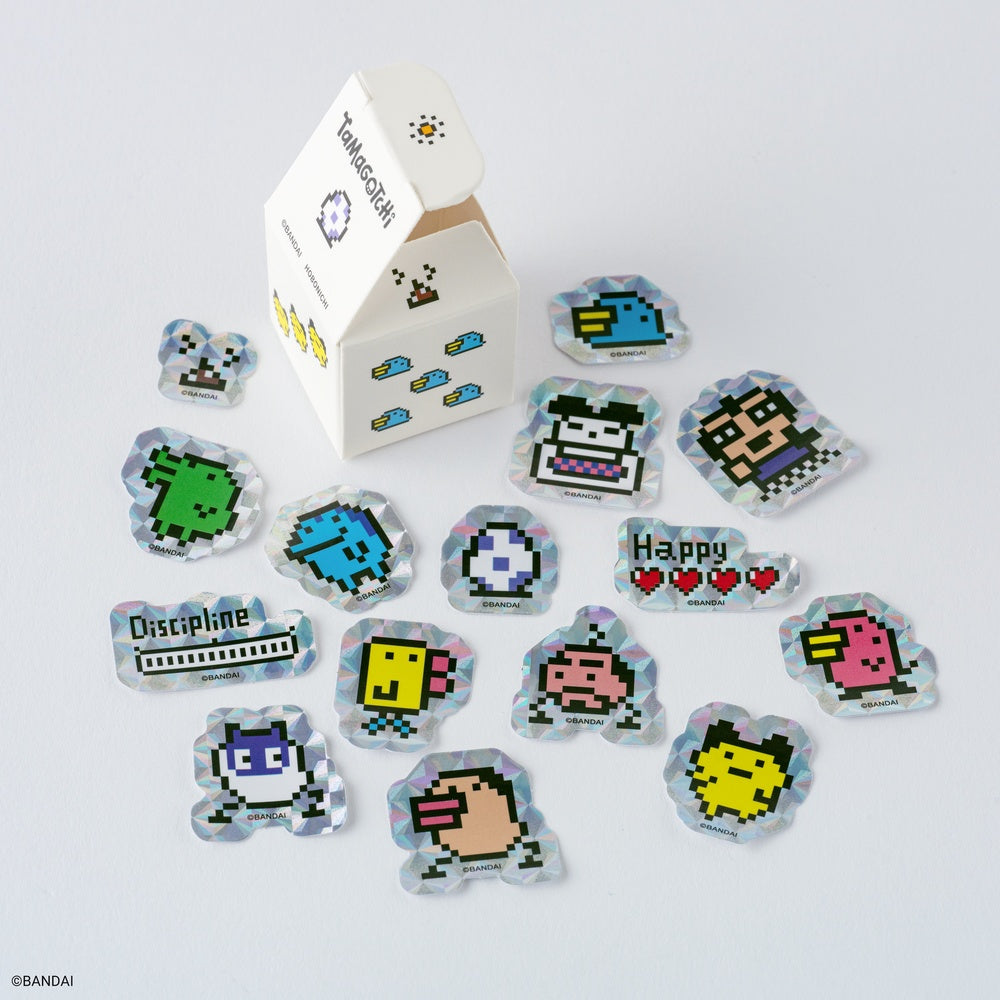 Hobonichi Flake Stickers - Tamagotchi (Set of 3 Boxes)