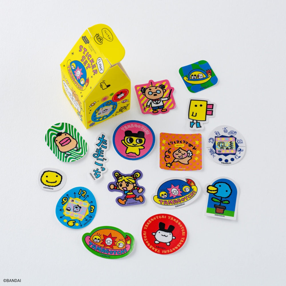 Hobonichi Flake Stickers - Tamagotchi (Set of 3 Boxes)