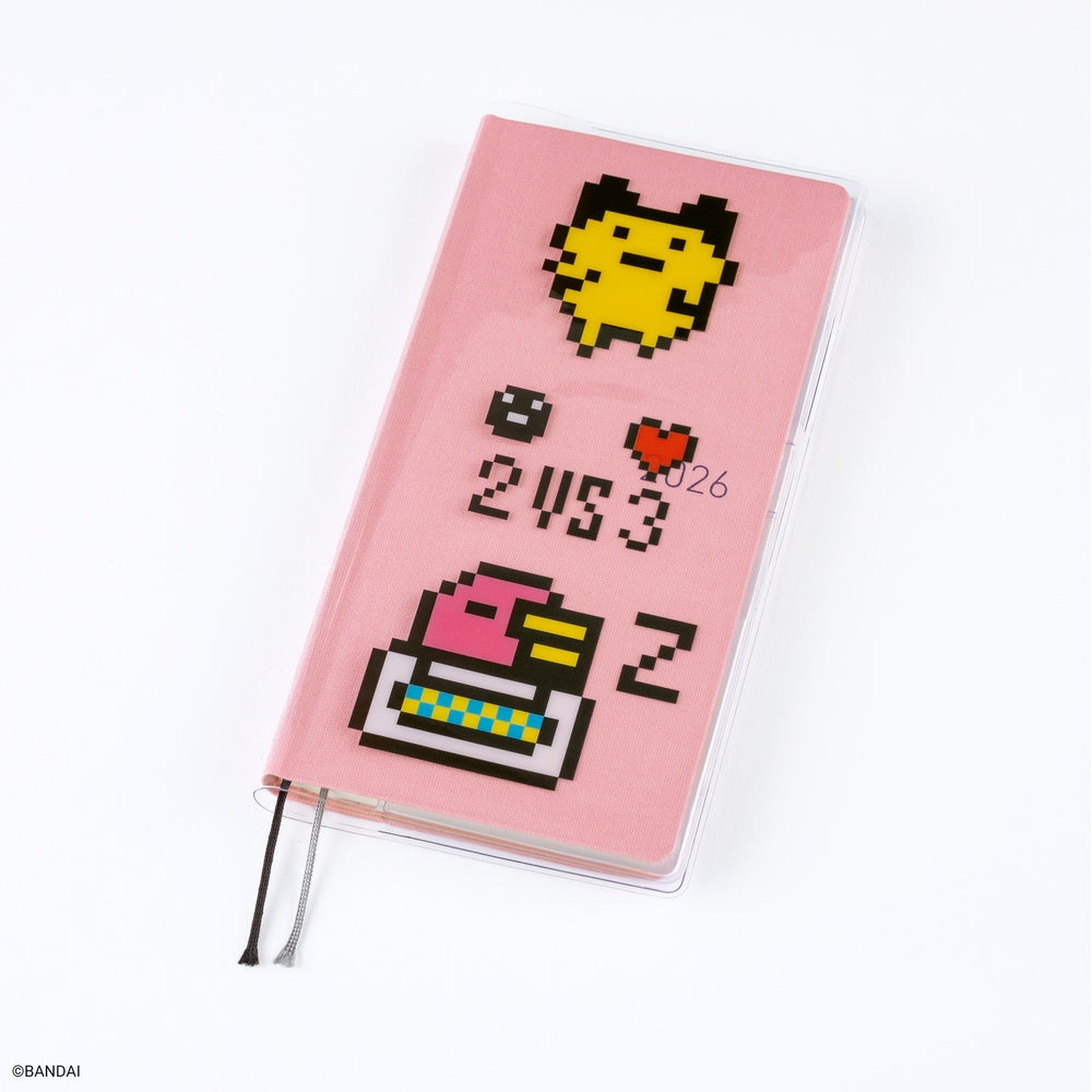 Hobonichi Techo Clear Cover, Weeks - Tamagotchi: Carefree Tamagotchi