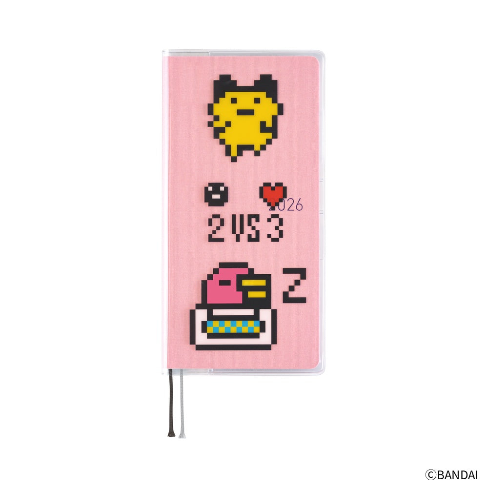 Hobonichi Techo Clear Cover, Weeks - Tamagotchi: Carefree Tamagotchi