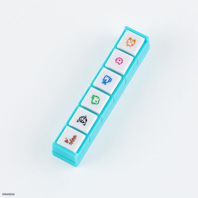 Hobonichi Techo 2026 Kodomo no Kao Pochitto6 Push Button Stamp - Tamagotchi