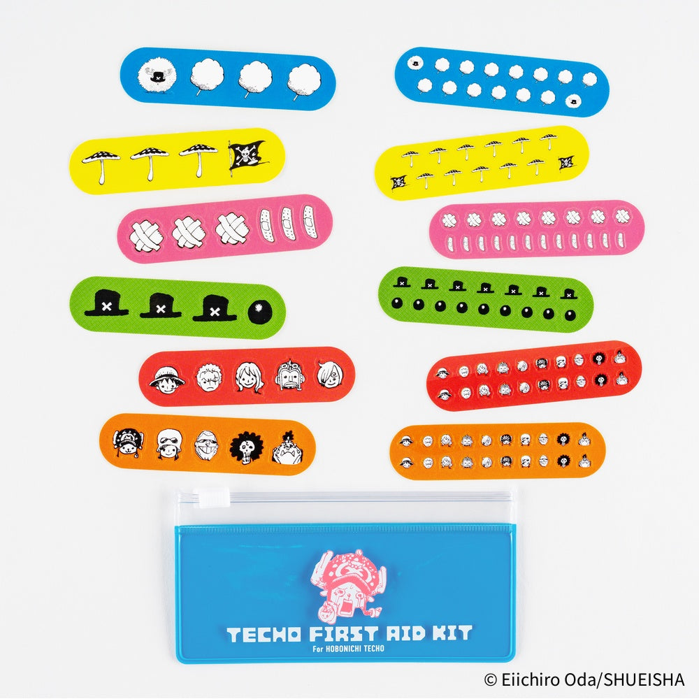 Hobonichi Techo 2026 ONE PIECE Magazine Chopper’s Techo First Aid Kit Stickers