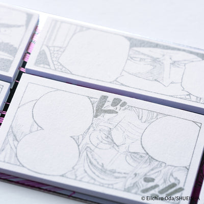 Hobonichi Techo 2026 ONE PIECE Magazine Sparkling Silver “Old Guys” Sticky Notes
