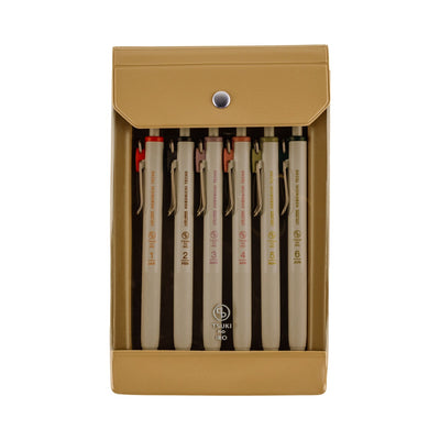 Hobonichi Techo 2026 TSUKI no IRO Uniball One Set w/ Case - Jan-June