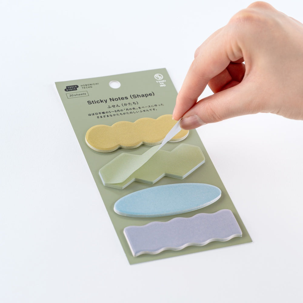 Hobonichi Techo 2026 TSUKI no IRO Sticky Notes - Shape