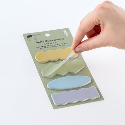 Hobonichi Techo 2026 TSUKI no IRO Sticky Notes - Shape