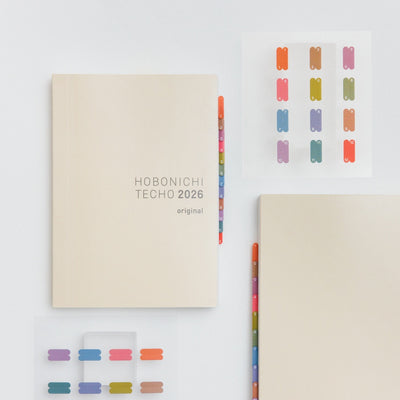 Hobonichi Index Stickers - TSUKI no IRO