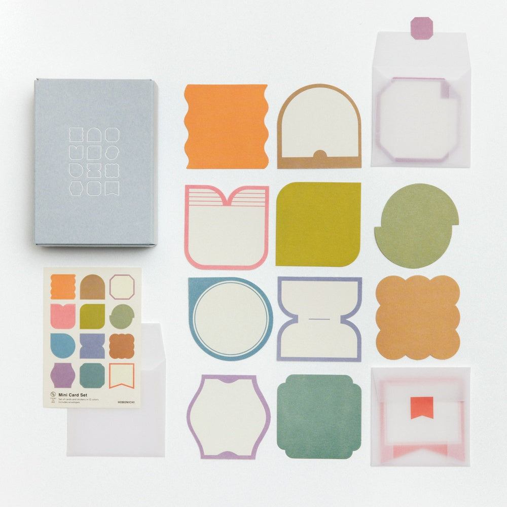 Hobonichi Techo 2026 TSUKI no IRO Mini Card Set