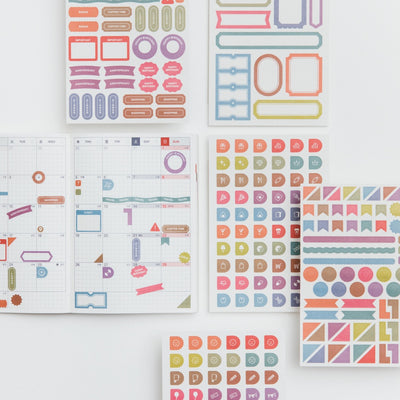 Hobonichi Schedule Sticker Set - TSUKI no IRO