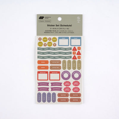 Hobonichi Schedule Sticker Set - TSUKI no IRO