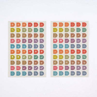 Hobonichi Schedule Sticker Set - TSUKI no IRO