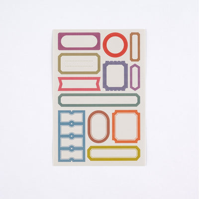 Hobonichi Schedule Sticker Set - TSUKI no IRO