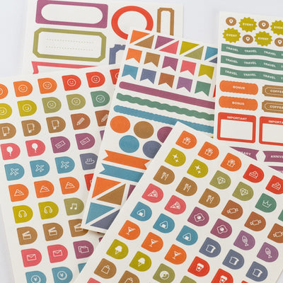 Hobonichi Schedule Sticker Set - TSUKI no IRO