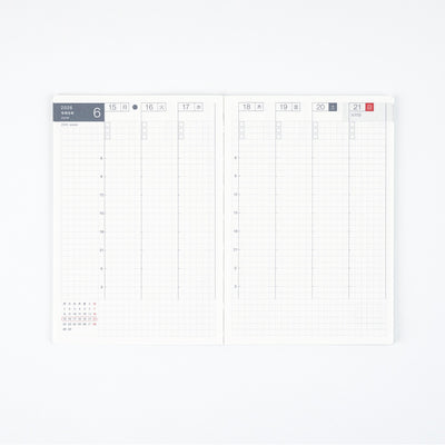 Hobonichi Techo 2026 Weekly Calendar, January Start